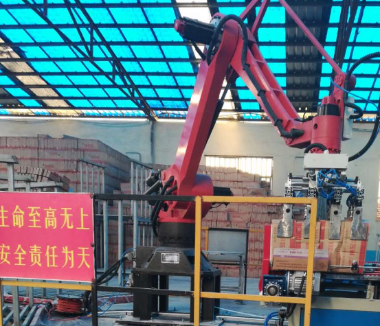 瓷瓦码垛机器人...